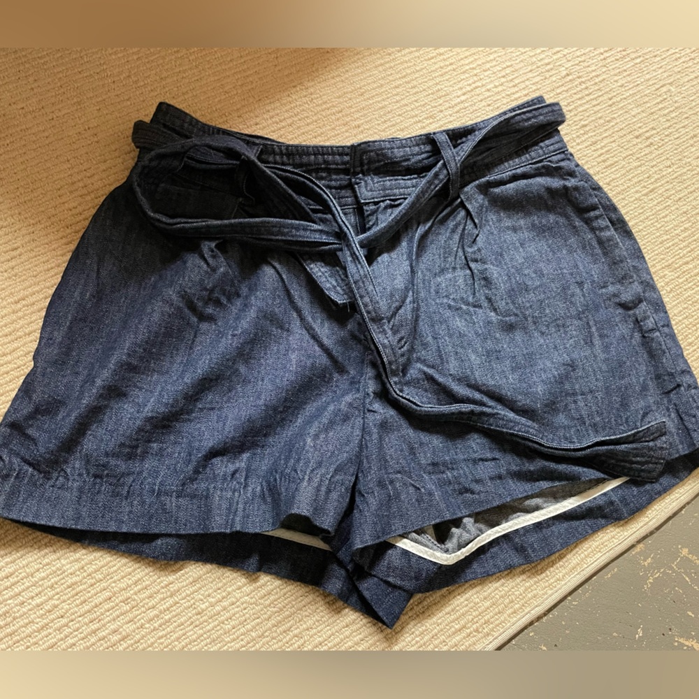 Joie high waist tie Jean short